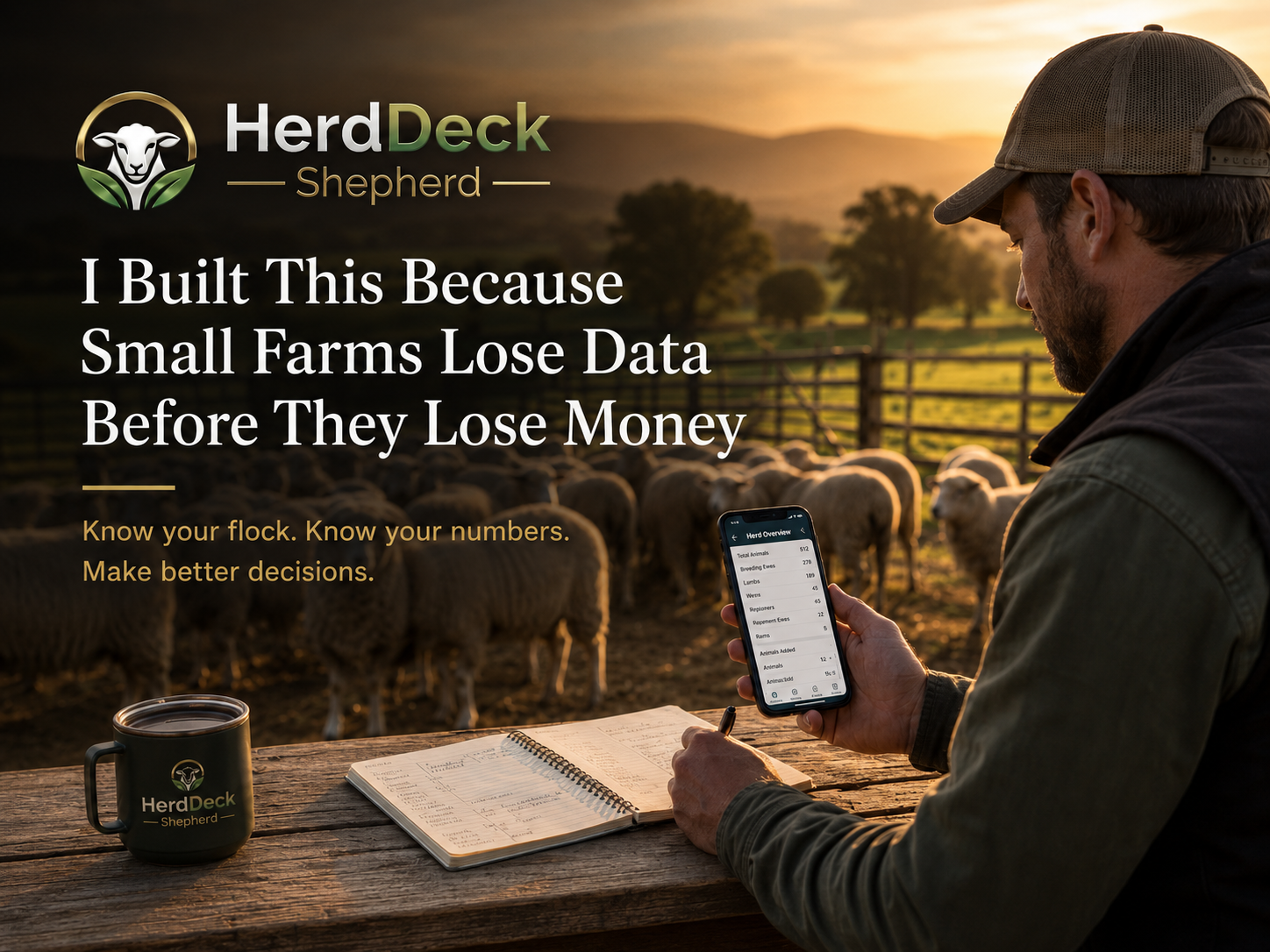 I Built This Because Small Farms Lose Data Before They Lose Money