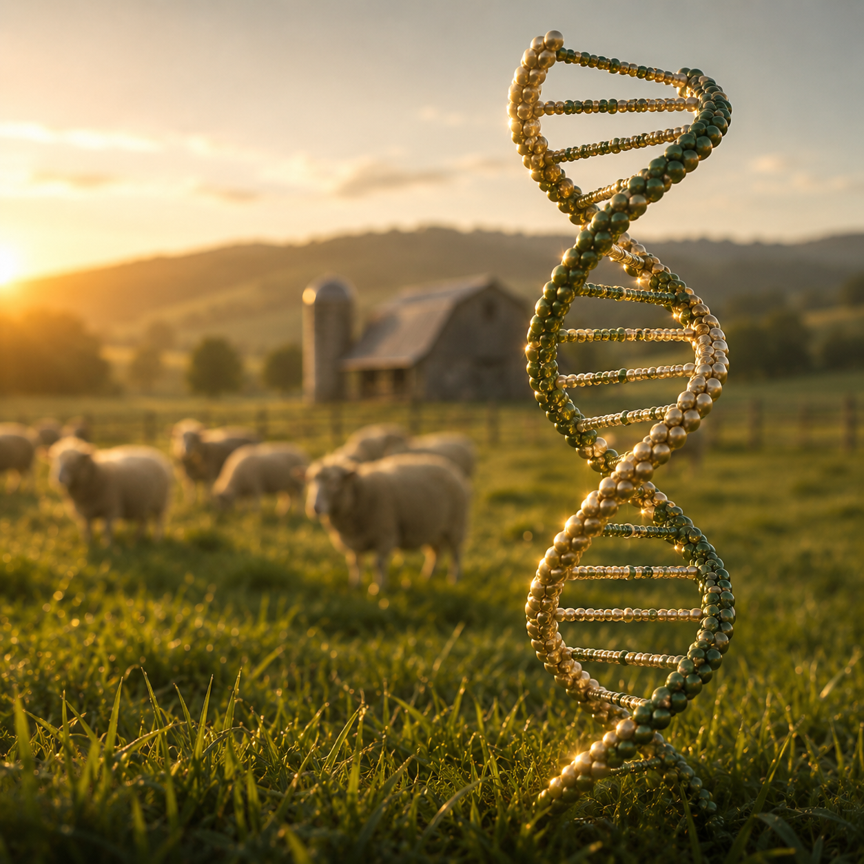Visual van het pedigree-rapport in HerdDeck Shepherd